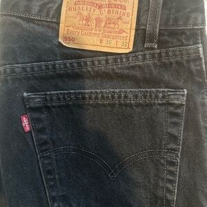 Levi's Men's Black Jeans
